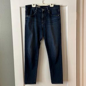 Adriano Goldscmied high rise Stevie ankle petite jeans. Size 30 petite.